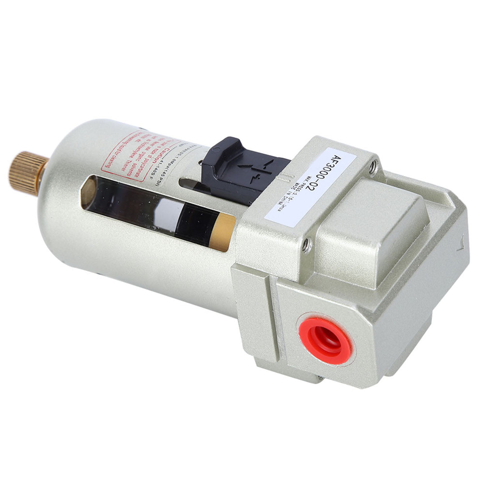 AF3000-02 1/4" Air Filter Oil Water Separator Filter 1500L/ Min 1.0mpa Durable 
