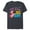 Navy Heather, variant on Disney and Pixar’s Inside Out Family Dad of the Birthday Boy - Short Sleeve Blended T-Shirt for Adults - Customized-Black