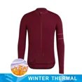 thumbnail image 3 of Maillot de ciclismo de alta calidad para equipos profesionales, ropa térmica de invierno de polar de manga larga para ciclismo de competición, ropa para deportes al aire libre, clásica a rayas, 3 of 5