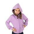 thumbnail image 4 of Leveret Kids & Toddler Boys Girls Sweatshirt Hoodie Jacket Variety of Colors (Size 2-14 Years) (Purple, 5 Years), 4 of 4
