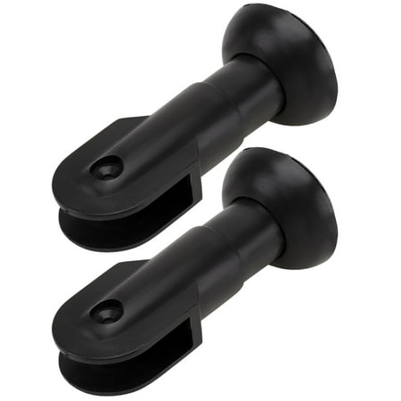 

2 Pcs Bathroom Partition Hardware Accessories Plastic Fixed Support Feet (2pcs) Foot Non Slip Toilet Accessory