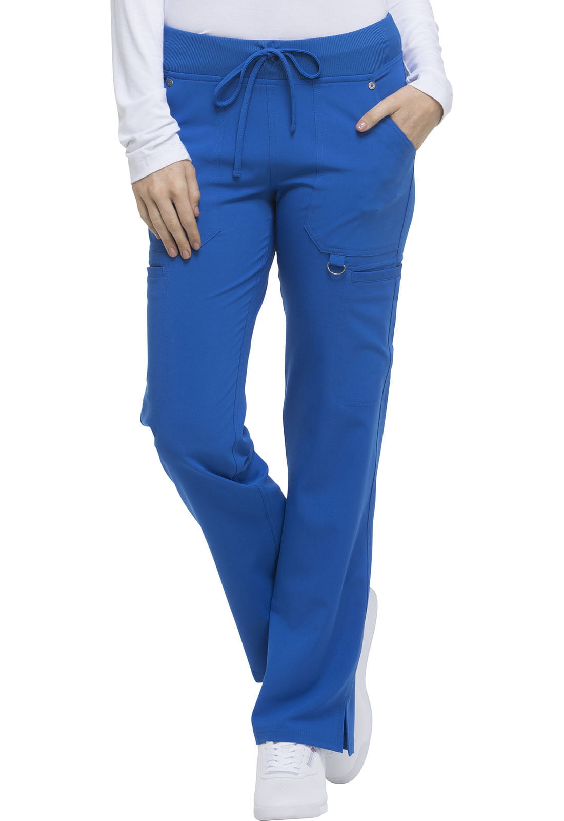 Dickies - Dickies Xtreme Stretch Scrubs Pant for Women Mid Rise Rib ...