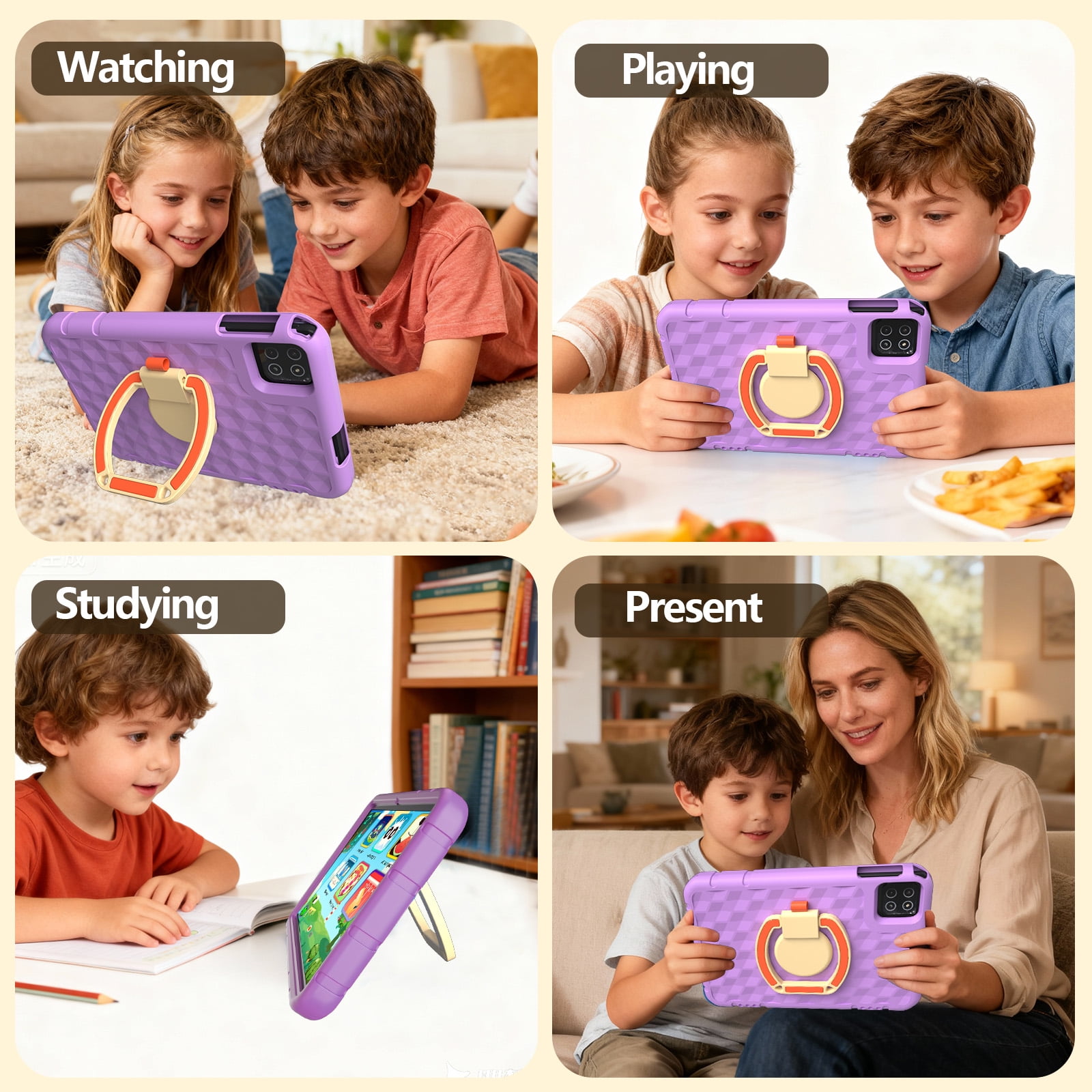 Android 15 Tablet, 10.1 inch Kids Tablet, Octa-core CPU, 20GB+128GB+1TB Expand Tablets for Kids with Kids Space, Parental Control, 6000mAh Big Battery, HD Touchscreen Display Tableta