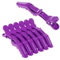 thumbnail image 5 of 6 Pcs Hair Clips Professional Sectioning Clips Salon Alligator Haircut Accessories Hairgrips for Women Girls (Purple), 5 of 5