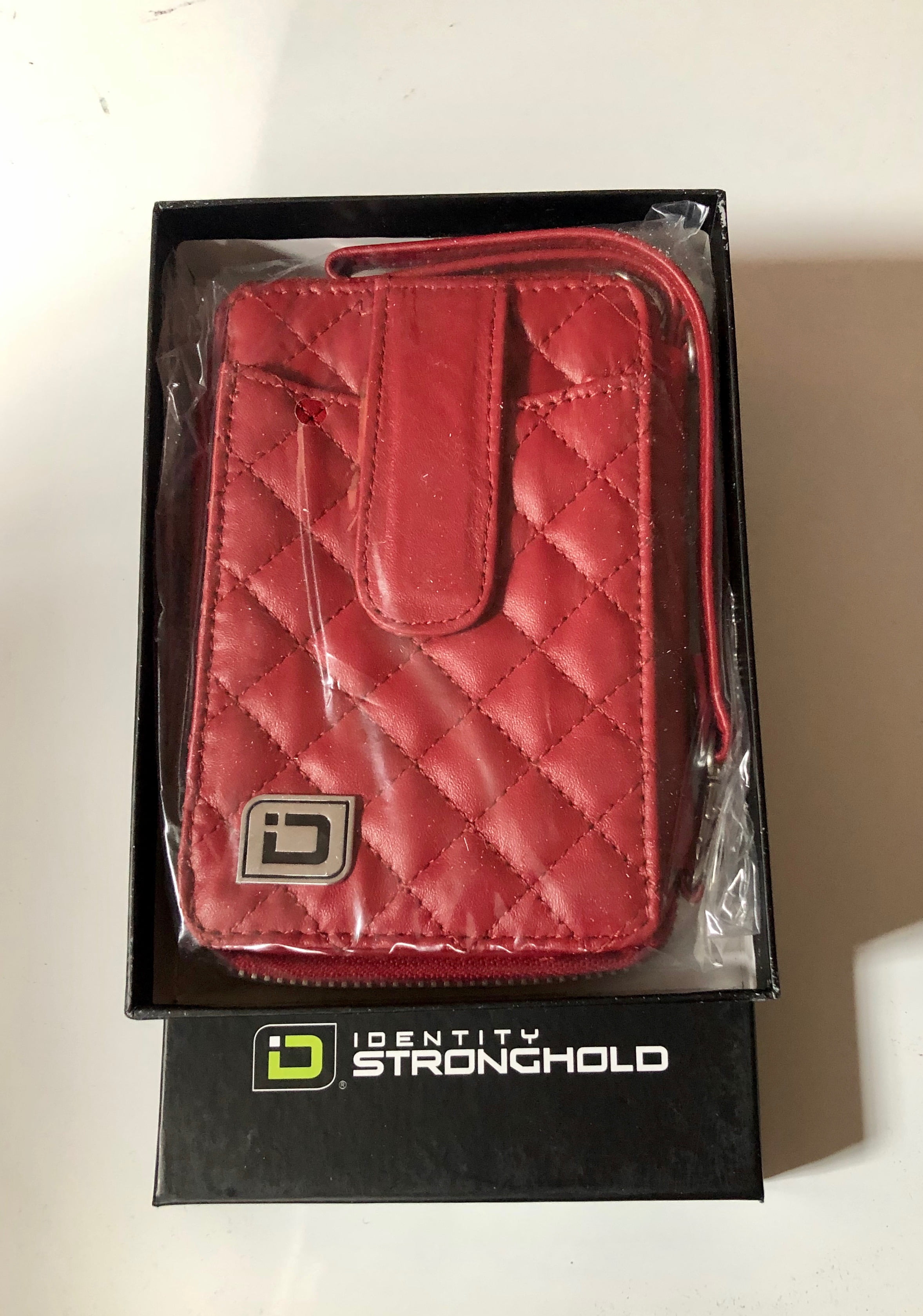 ID STRONGHOLD RFID Clocking Secure Wristlet for Phone