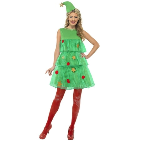 Christmas Tree Dress Adult Costume
