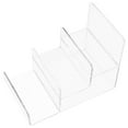 thumbnail image 3 of Ferencaa Clear Multi-Tier Display Stand Acrylic Riser Display Stand Wallet Organizer, 3 of 11