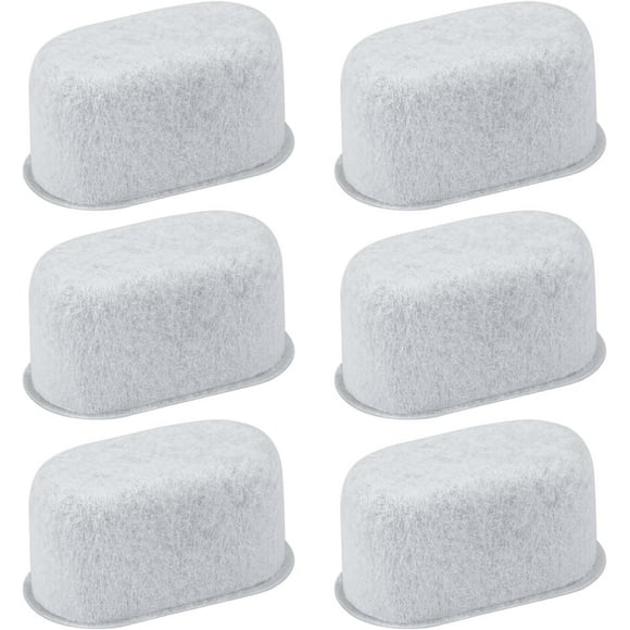 Cartouches de Remplacement de Filtre à Eau Activée pour Mr. Coffee Easy Mesure et Cafetières de 12 Tasses Lavables à la Vaisselle, Dosettes de Filtre à Charbon pour Cafetière Mr, 6 Pcs