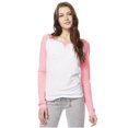 thumbnail image 2 of Aeropostale Camiseta Raglan Tee Pajama Sleep para Mujer, Blanco, Mediano Aeropostale Camiseta de manga corta, 2 of 2