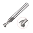 thumbnail image 2 of Unique Bargains 5.5mm Cutting HSSAL Spiral Drill Bit Straight End Mill Cutter 2 Flute with 6mm Shank, 2 of 4