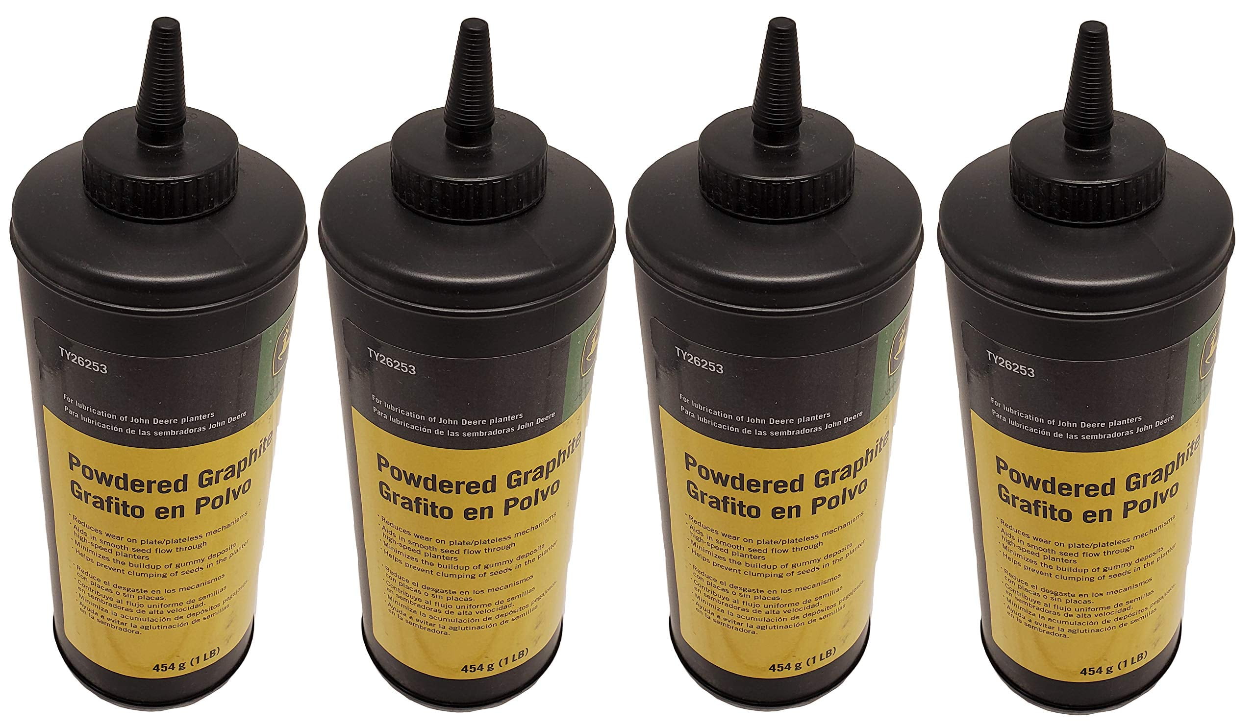 John Deere Original Equipment Powdered Graphite (Set of 4) TY26253,4