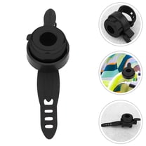 WRISTBIQUE 2Pcs Black Plastic Bicycle Bell for Kids Loud Ringtone