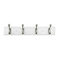 thumbnail image 1 of Era Modern 4 Hook Rail White, 1 of 6