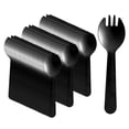 thumbnail image 1 of 100 Uds tenedor desechable cuchara helado bolas pastel tenedor desechable plástico Spork, 1 of 9
