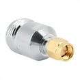 thumbnail image 1 of Connector RF Convertidor De Prueba De Adaptador Coaxial Para Conexión RF 2pcs Tipo N Hembra A SMA Masculina De Oro Chapado En Oro 50 Ohm, 1 of 7