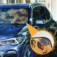 thumbnail image 3 of Cartoon Dachshund Dogs Car Windshield Sun Shade Foldable Car Front Window Visor Heat and UV Protection 55x27.6, 3 of 8