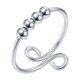 thumbnail image 3 of Anxiety Rings For Men Women Open Finger Rings With Beads Stress Reliever Rings For Anxiety Stress Relieving Jewellery Deals Of The Day Clearance, 3 of 8