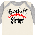 thumbnail image 4 of Inktastic Baseball Sister Boys or Girls Long Sleeve Baby Bodysuit, 4 of 5