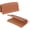 Cinnamon, variant on Silicone Pot Holders, Heat Resistant Pot Handle Covers for Kitchen, Accessories for Cast Iron or Ceramic Dutch Ovens, 1 Pair (2 pcs) - Cream