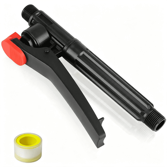 KASIU Pump Action Pressure Sprayer, Trigger Sprayer Handle Parts for Garden Agriculture Orchard Forestry Home Manage, Pump Sprayer Wand Replacement, 18 * 1.5Mm (A236)