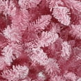 thumbnail image 3 of IDEALHOUSE 9FT Ombre Pink Snow Flocked Christmas Tree, 301 Tips Pre-Strung Decor, Chic Style, 3 of 8
