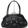 thumbnail image 1 of Pre-Owned Salvatore Ferragamo Gancini Bag Semi Shoulder Bag Hand Bag Shoulder Bag... (Good), 1 of 9