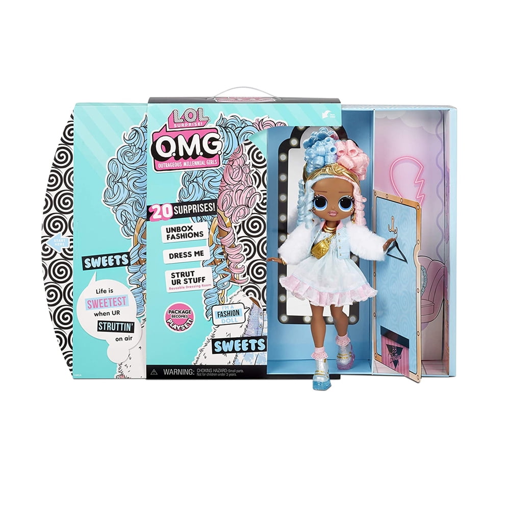 Muñeca OMG Sweets con 20 sorpresas LOL Surprise! 171564 Walmart