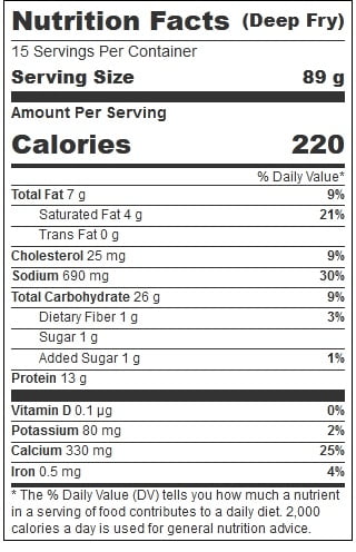 Sargento Breaded Mozzarella Sticks, 3 Pound -- 4 per case