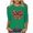 Green, variant on LiMoi Women's Christmas Graphic T-Shirt 3/4 Sleeve Round Neck Soft Top Tees Tshirts Blouse My Items