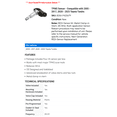 thumbnail image 2 of TPMS Sensor - Compatible with 2005 - 2017, 2020 - 2025 Toyota Tundra 2006 2007 2008 2009 2010 2011 2012 2013 2014 2015 2016 2021 2022 2023 2024, 2 of 2