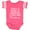 Football Pink and White, variant on Inktastic Future Mail Carrier Like Mommy Boys or Girls Baby Bodysuit