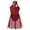 Burgundy, variant on Raenseen Kids Girls Ballet Tutu Dress Leotard Figure Ice Skating Dress Mock Neck Lyrical Latin Jazz Black 10