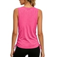 thumbnail image 4 of Jaunzuar Workout Tank Tops Woman Wide Strap Summer Sleeveless Tops Outdoor Running Athletic Tank Tops, S-3XL, 4 of 8