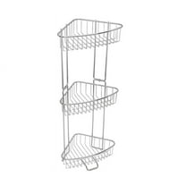 ToiletTree Products Stainless Steel Shower Caddy, Standing Floor Corner Shower Stand