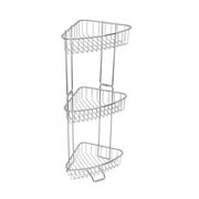 ToiletTree Products Stainless Steel Shower Caddy, Standing Floor Corner Shower Stand
