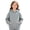 #A01-Gray, variant on Abcomgle Hoodies for Teen Girls Cute Casual Hooded Girls Sweatshirt Plain Long Sleeve Girls Pullover Sweatshirt Casual Winter School Clothes for Teen Girls with Pocket
