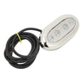 thumbnail image 3 of Underwater LED Light , Marine Underwater LED Light DC 12V-24V Universal Fit for Boat Yacht Waterside, 3 of 7