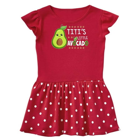 

Inktastic Titi s Little Avocado with Cute Baby Avocado Gift Toddler Girl Dress