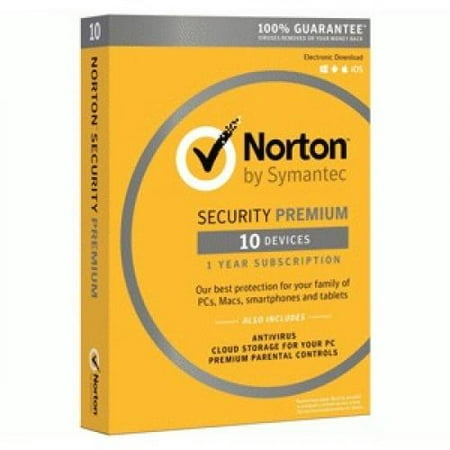 Norton Sec Premium 10-Dvcs 25Gb Bu Ret