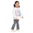 thumbnail image 5 of Stitch Toddler Girl Graphic Sweatshirt and Leggings Set, 2-Piece, Sizes 12M-5T, 5 of 9