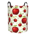 thumbnail image 2 of Bingfone Fruit Apples Waterproof Foldable Laundry Hamper Bucket With Handles For Storage Bin,Clothes Hamper (Small), 2 of 8