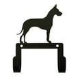 thumbnail image 2 of Wall Hook with Metal Great Dane Dog Accent, Black, 2 of 2