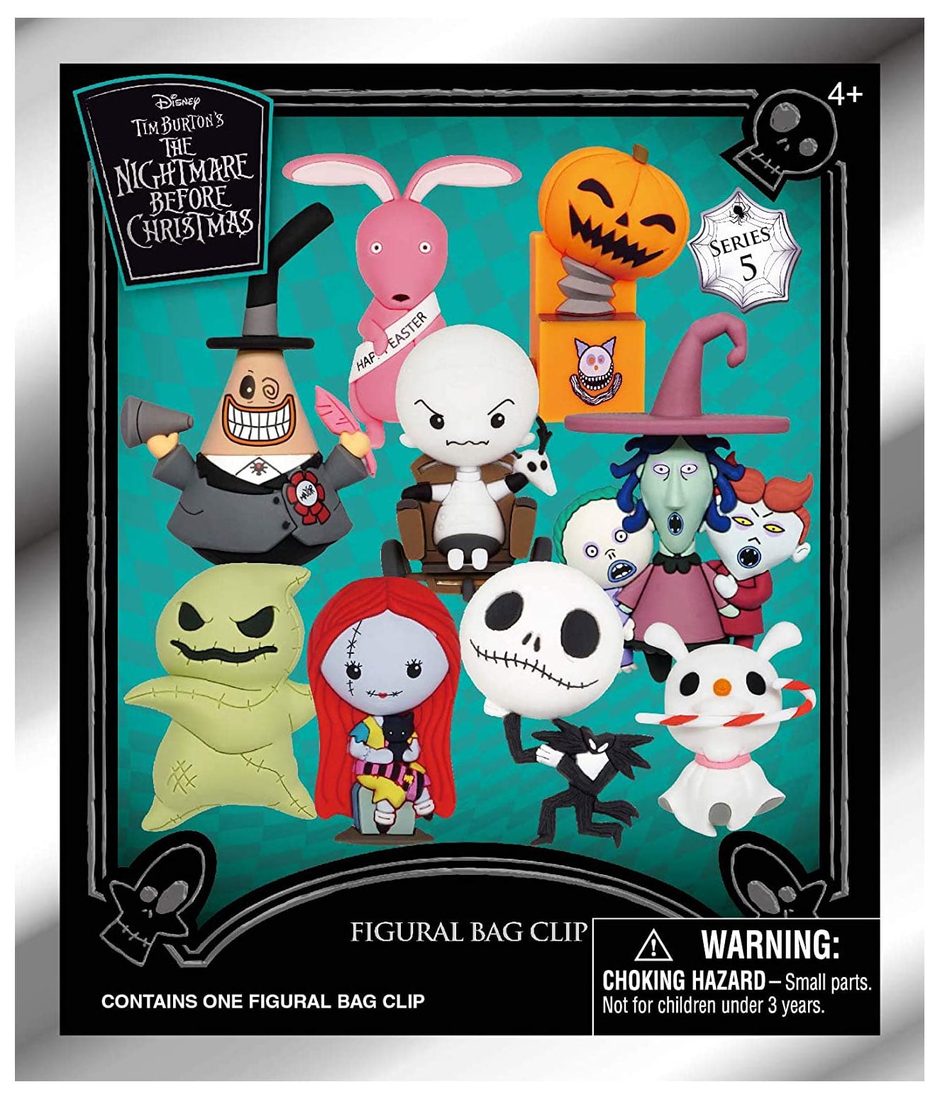 Disney Nightmare Before Christmas Series 5 Figural Bag Clip, Blind Bag