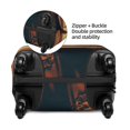 thumbnail image 4 of Fotbe Hawaiian Sunset Beach Luggage Cover Protector,Suitcase Protector,Scratch and Dirt Resistant,Fits 18-32 Inch Luggage-Medium, 4 of 9