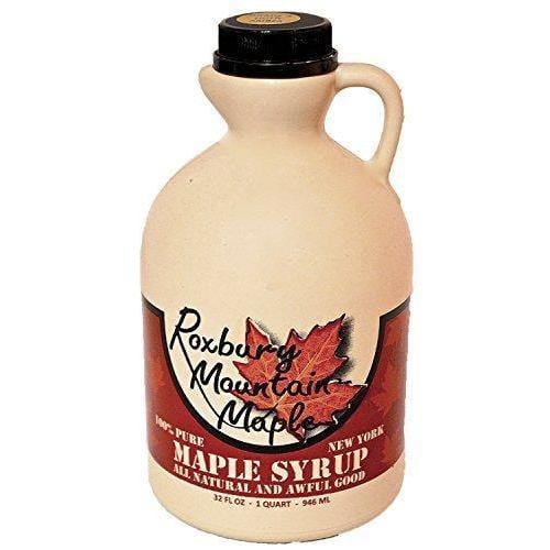 Pure Grade B Maple Syrup (Now Called Grade A Dark), Roxbury Mountain