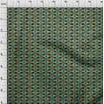 thumbnail image 3 of oneOone Cotton Silk Fabric Geometric Ikat Decor Fabric Printed BTY 42 Inch Wide, 3 of 4