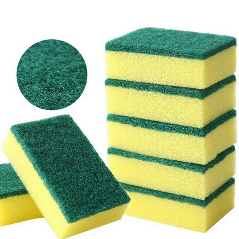 20Pcs Kitchen Cleaning Sponges, Cleaning Scrub Sponge, Effortless Cleaning  Eco Scrub Pads for Dishes,Pots,Pans All at Once