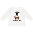 thumbnail image 3 of Inktastic Happy Groundhog Day February Boys or Girls Long Sleeve Toddler T-Shirt, 3 of 5