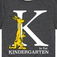 thumbnail image 3 of Dr. Seuss - K Is For Kindergarten - School - Youth Short Sleeve Graphic T-Shirt, 3 of 6