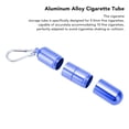 thumbnail image 3 of Keychain  Holder, Aluminum Alloy Small Capacity  Case Portable  Tube for 10pcs 5.5mm Fine, 3 of 7